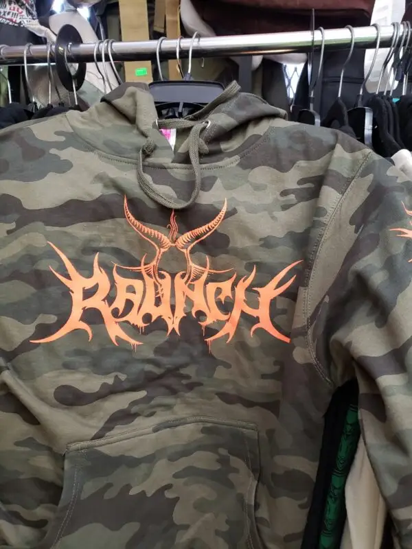 RAUNCH CAMOFLAUGE HOODED SWEATSHIRT - Image 2