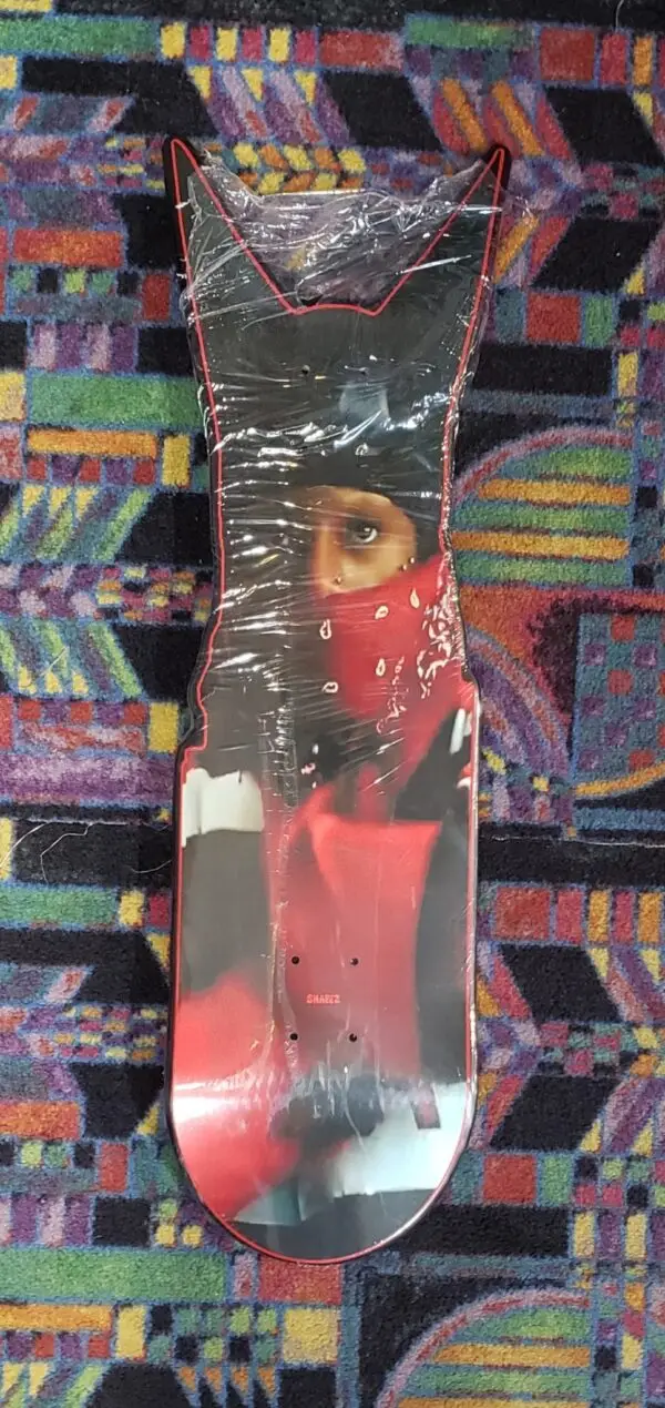 PLAYBOI CARTI SHAPED SKATE DECK